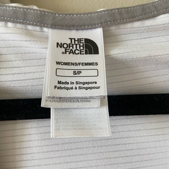 THE North Face Women's Pullover Hooded 3/4 Sleeve Top Cream/Off White Size Small - Picture 5 of 10